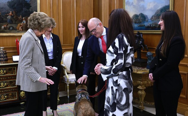 Audiencia de S. M. La Reina Doña Sofía.
